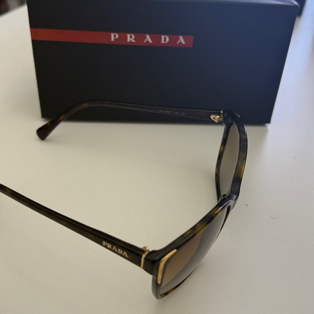 Prada Brown Gradient Sunglasses - Picture 5 of 5